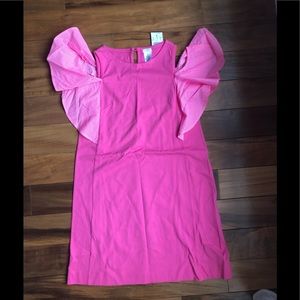 Crew Cuts J Crew girls summer dress cold shoulder